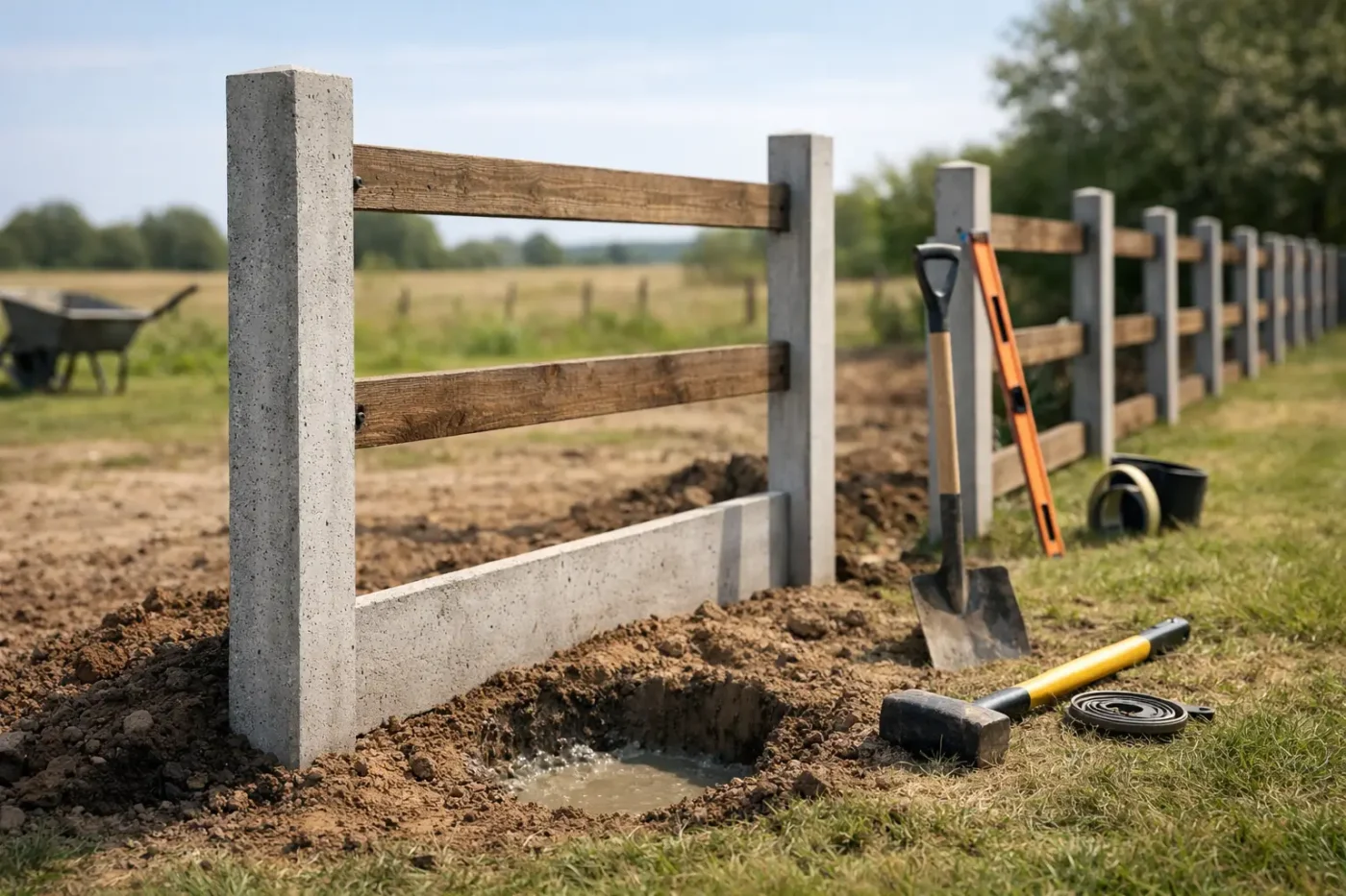 Concrete Fence Posts Installation Done Right