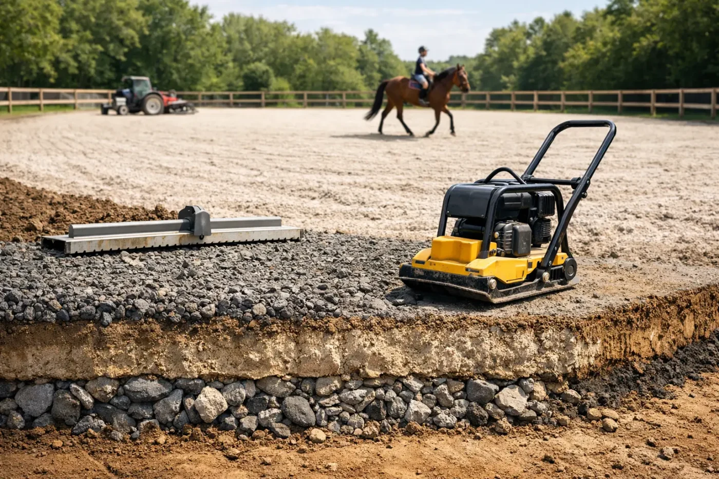 Horse Arena Base Preparation That Holds Up