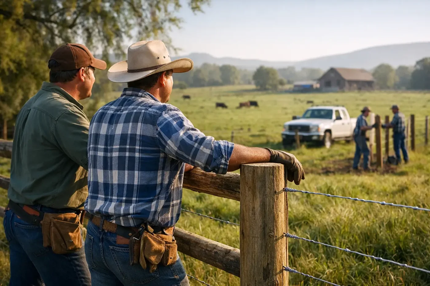 Rural Fencing Contractors for Working Land
