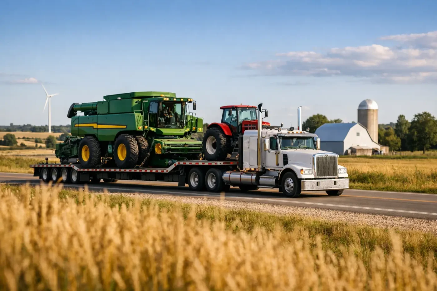 Machinery Haulage That Keeps Rural Jobs Moving