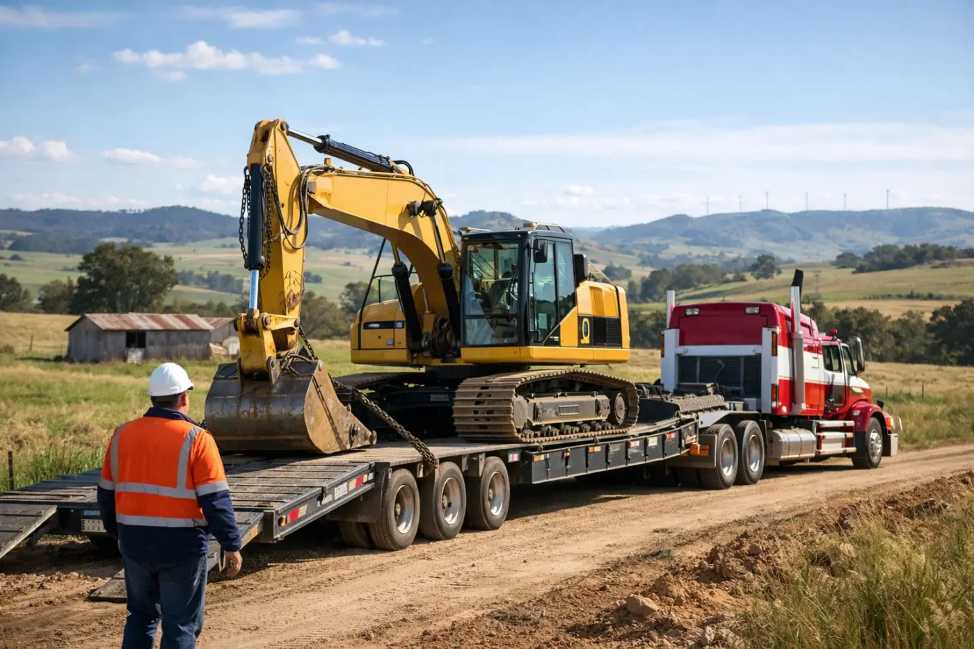 Machinery Relocation for Rural NSW Projects
