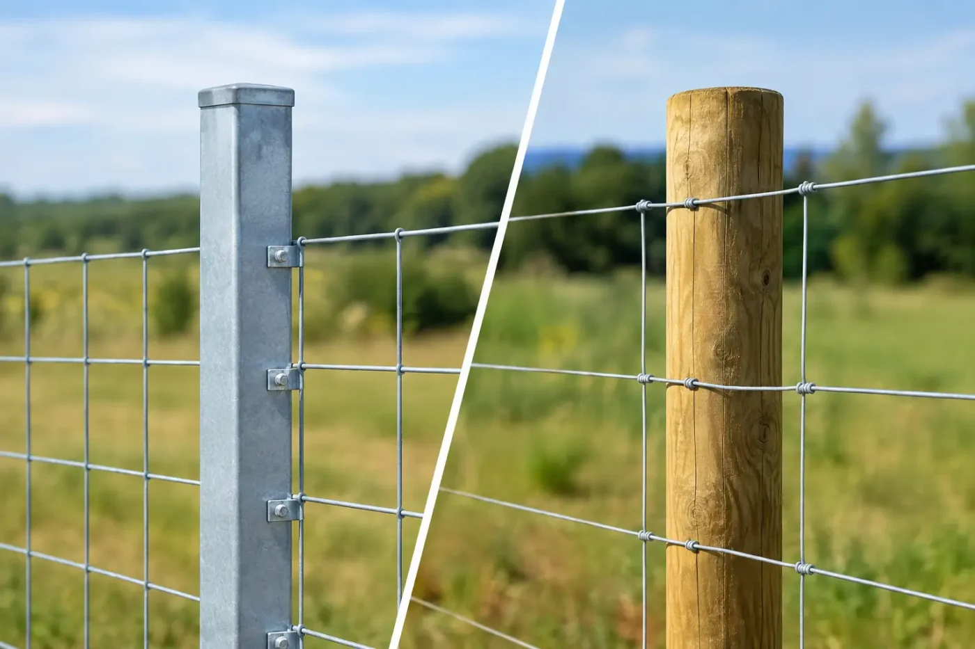 Steel Versus Timber Fence Posts: Which Works?