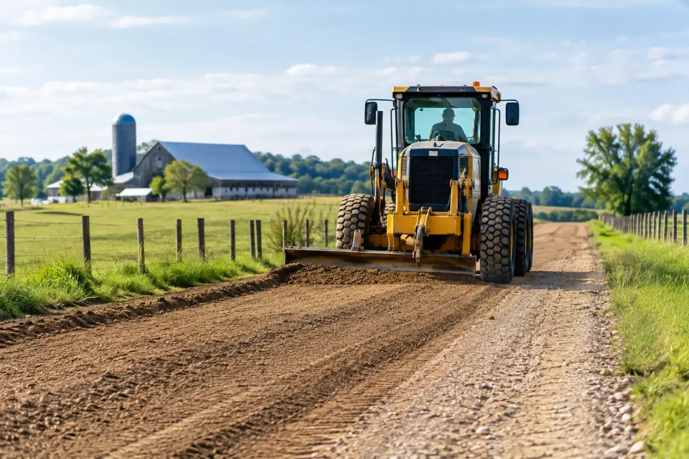 Farm Track Grading for Safer, Stronger Access